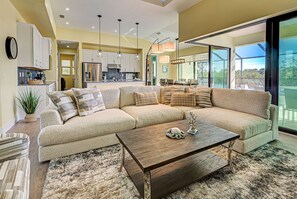 Smart-tv en een kantoor