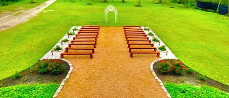 Overnatningsstedets område