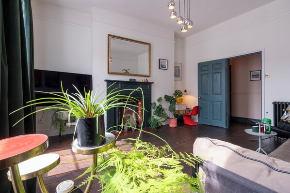 House, City View | Living area