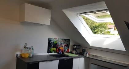 Appartement "Schusters Murgtalblick" avec vue sur les montagnes, balcon et Wi-Fi