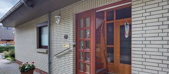 Appartamento 'Haus Stoldt, Wohnung 1' con terrazza, giardino e Wi-Fi in comune