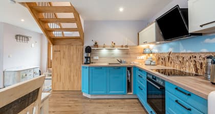 Ferienwohnung Landlust" mit privater Terrasse, Gemeinschaftsgarten und Wi-Fi