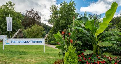 Einzimmerapartment 'Ferienwohnung Weitblick' mit Bergblick und Balkon