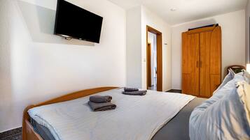 2 soveværelser, strygejern/strygebræt, gratis Wi-Fi, sengetøj