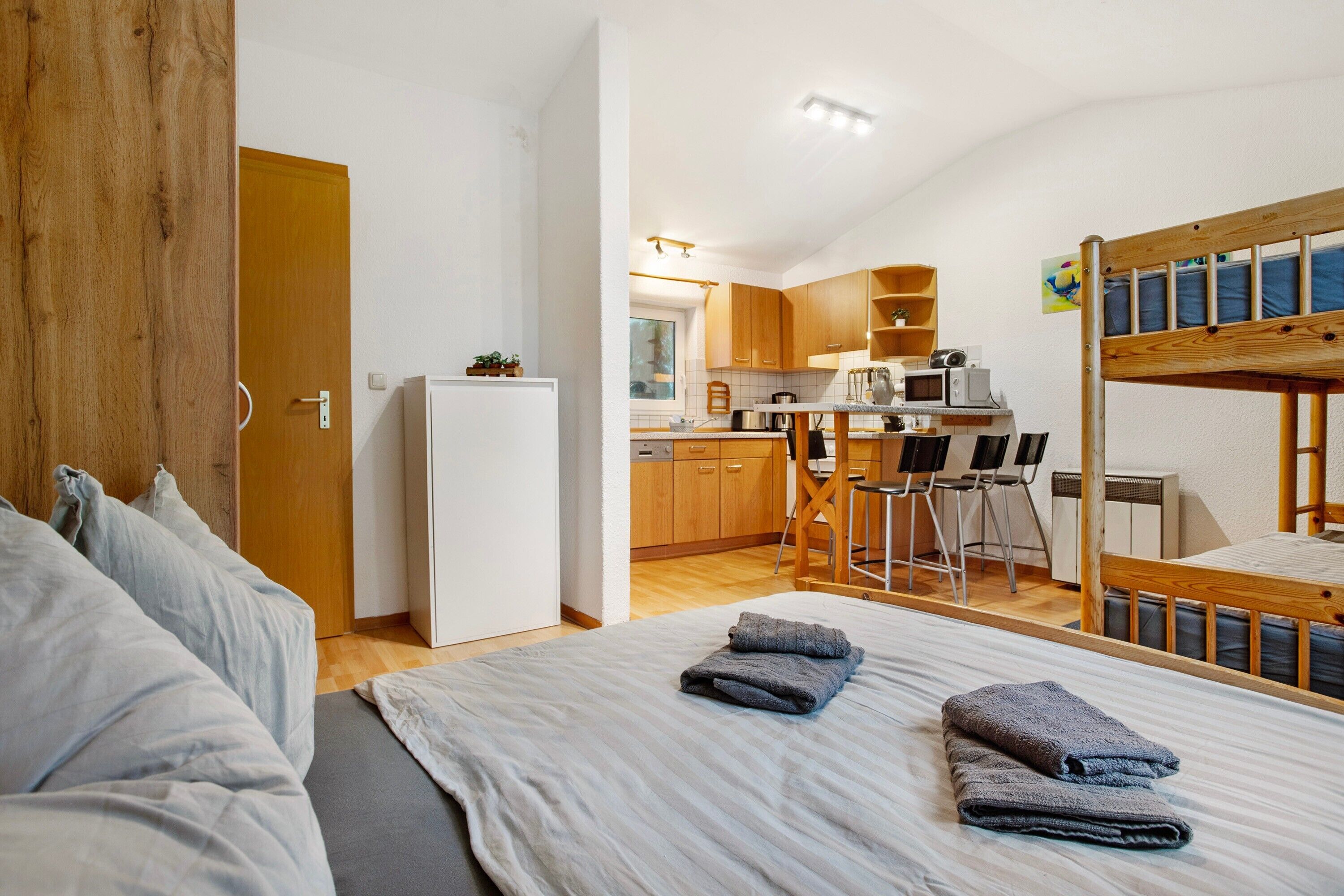1 bedroom, iron/ironing board, free WiFi, bed sheets