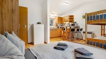 1 bedroom, iron/ironing board, free WiFi, bed sheets