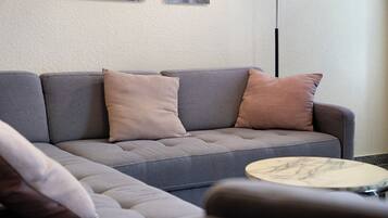 Tv, dvd-afspiller, stereoanlæg