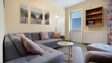 Fernseher, DVD-Player, Stereoanlage