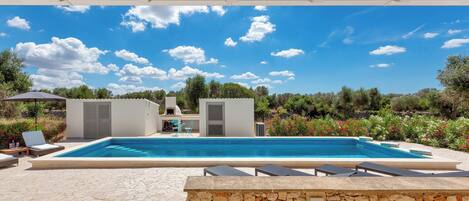 Seasonal outdoor pool