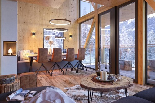 Superior-Chalet mit sauna & hottub