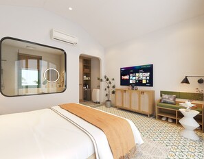 ห้องพรีเมียมดับเบิล, วิวภูเขา, ติดสวน | มินิบาร์, ตู้นิรภัยในห้องพัก, ห้องเก็บเสียง, เตารีด/โต๊ะรีดผ้า
