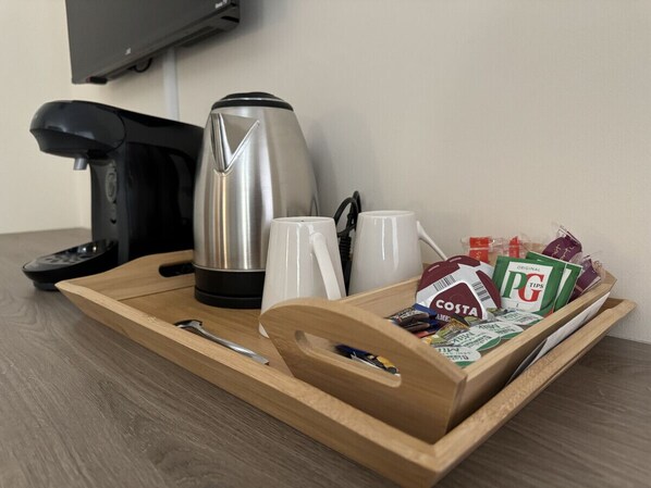 Kaffe og/eller kaffemaskine