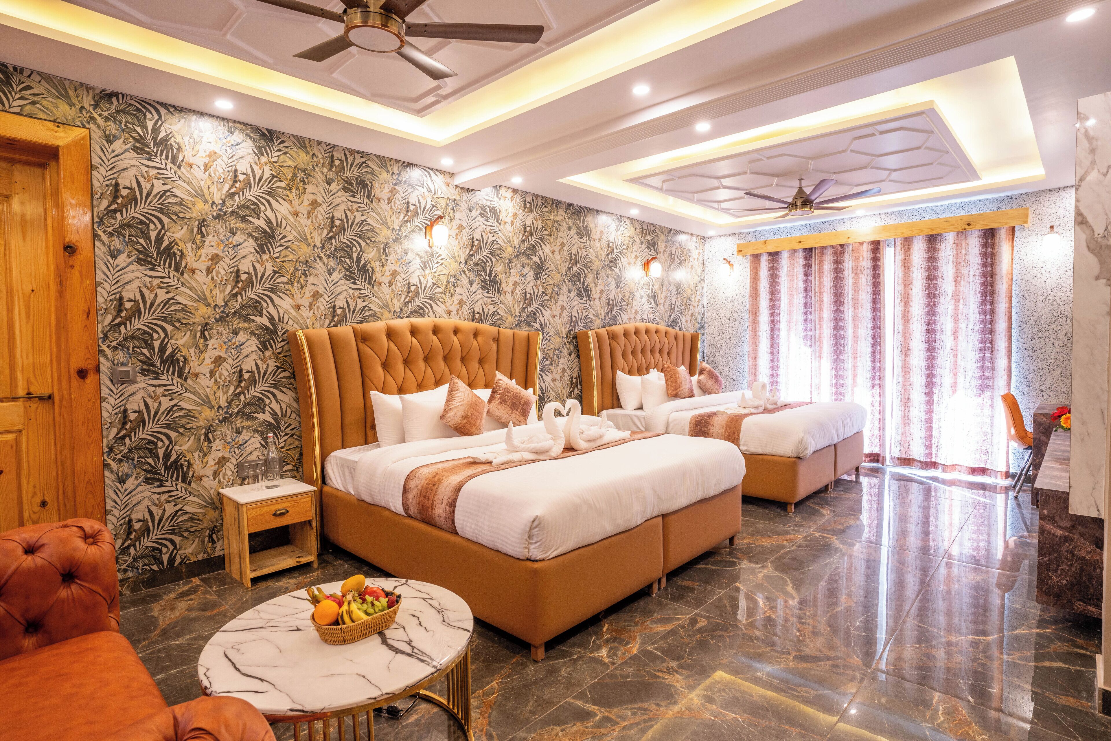 Family Suite | Egyptian cotton sheets, premium bedding, down duvets, memory-foam beds