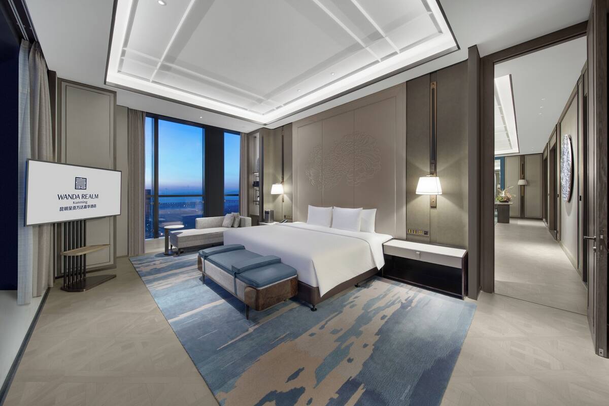 Literie de qualité supérieure, couette en duvet d'oie, minibar