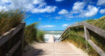 Kegelrobbe - Infrared Sauna, Fireplace, Terrace, Sun Loungers, Barbecue, Parking