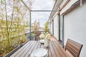 Outdoor dining - Easylife - Apartment with terrace in Buenos Aires (Milano)