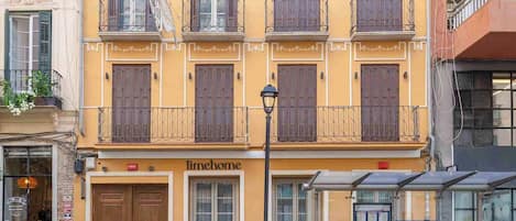 Façade de l’hébergement