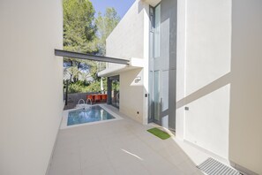 Terrace/patio - V. Villa Alya, Pool and Seaviews in Alcudia (Alcúdia)