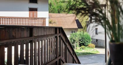 Stylish renovated apartment in beautiful mountain village