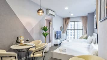 Family Double Room | 2 bedrooms, premium bedding, in-room safe, individually furnished