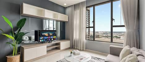 Luxury Apartment, Balcony | 2 bedrooms, premium bedding, in-room safe, individually furnished