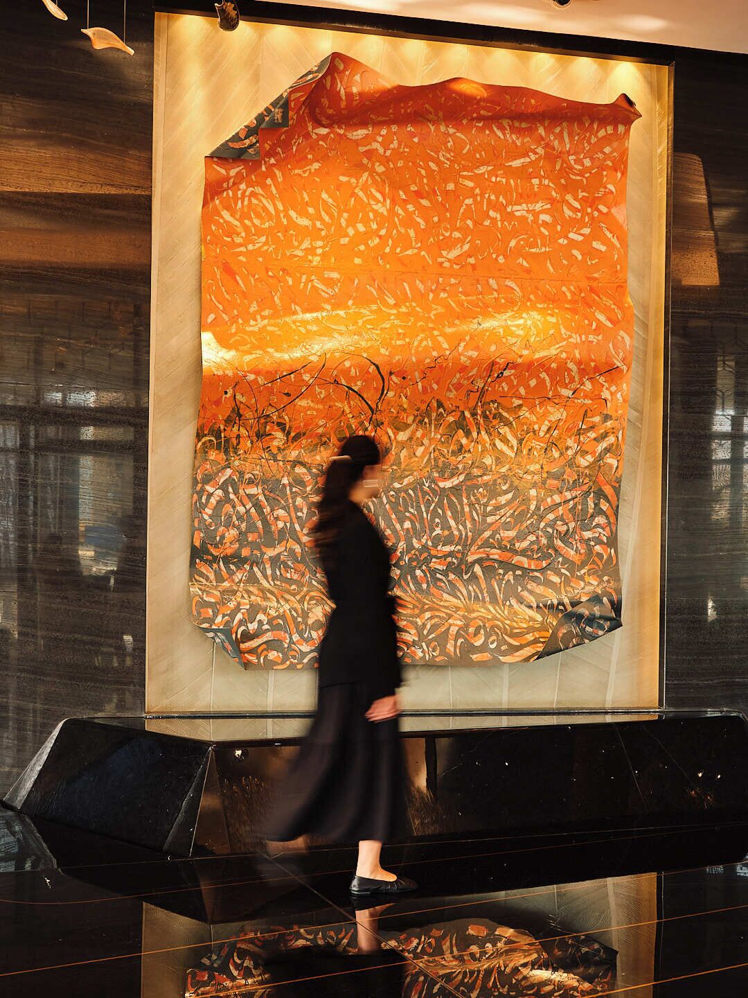 Interior entrance