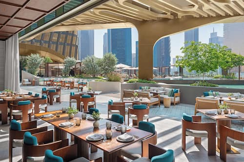 3 restaurants, lunch, dinner, brunch served; Greek cuisine