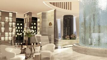 Couples treatment rooms, sauna, hot tub, steam room, Turkish bath
