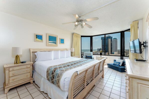 2 bedrooms, iron/ironing board, WiFi, bed sheets - Saida Royale 142/143 - Premier Location with Breathtaking Ocean Views. The Only Thing Missing is You! (South Padre Island)