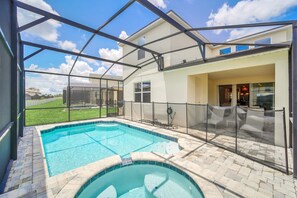 Pool - Themed 7 Bed Pool Home with Game Room-8919CBD (Kissimmee)