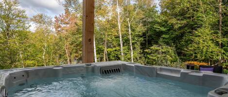 Baignoire à remous extérieure