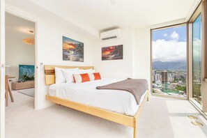 2 chambres, fer et planche Ă repasser, Wi-Fi gratuit, draps fournis