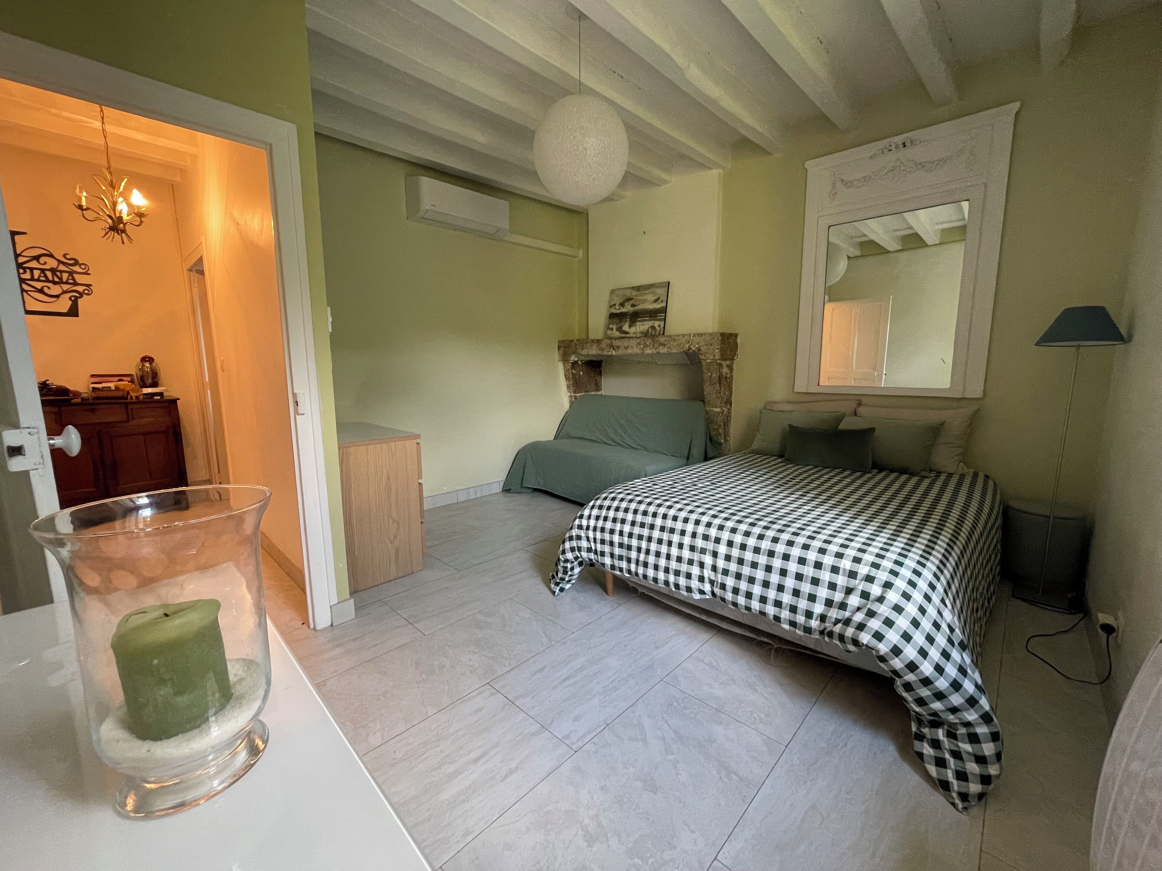 Chambre en rez de chaussé