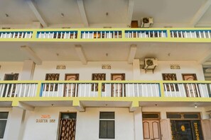 Façade de l’hébergement