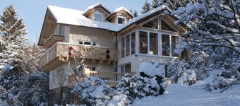 Vacation home in beautiful nature with large garden. Outdoor pool, for families, with pets