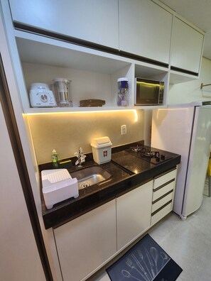 Family Studio | Private kitchen - Villas do Porto - 112 by La Playa (Ipojuca)