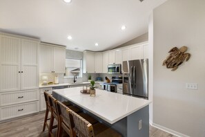 Maison, 3 chambres | Cuisine privée | Cafetière/bouilloire