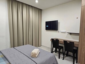 1 soveværelse, strygejern/strygebræt, Wi-Fi, sengetøj