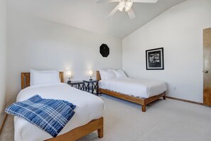 5 間睡房、書桌、Wi-Fi、床單