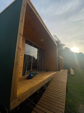 Terrace/patio - Cabin surrounded by nature and waterfalls a few km from Canela (Centro Canela)