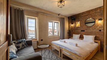 Apartamento design | 2 quartos, ferros/tábuas de passar roupa, Wi-Fi de cortesia