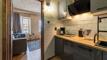 Apartamento design | Área de estar | TV