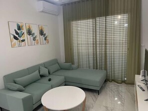 Living area - Studio Haut Standing Avec Parking Sous Sol- Sousse (Sousse)