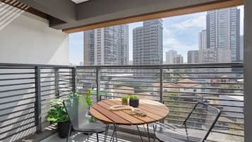 Apartamento | Opções para refeição ao ar livre