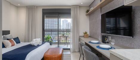 Appartement | 1 slaapkamer, gratis wifi