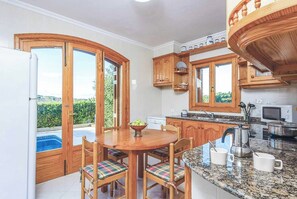 Fridge, microwave, oven, dishwasher - Villa Joaquina - Four Bedroom Villa, Sleeps 8 (Puerto Luz)