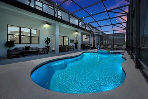 Beheizter Pool
