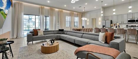 Smart TV, video games, table football