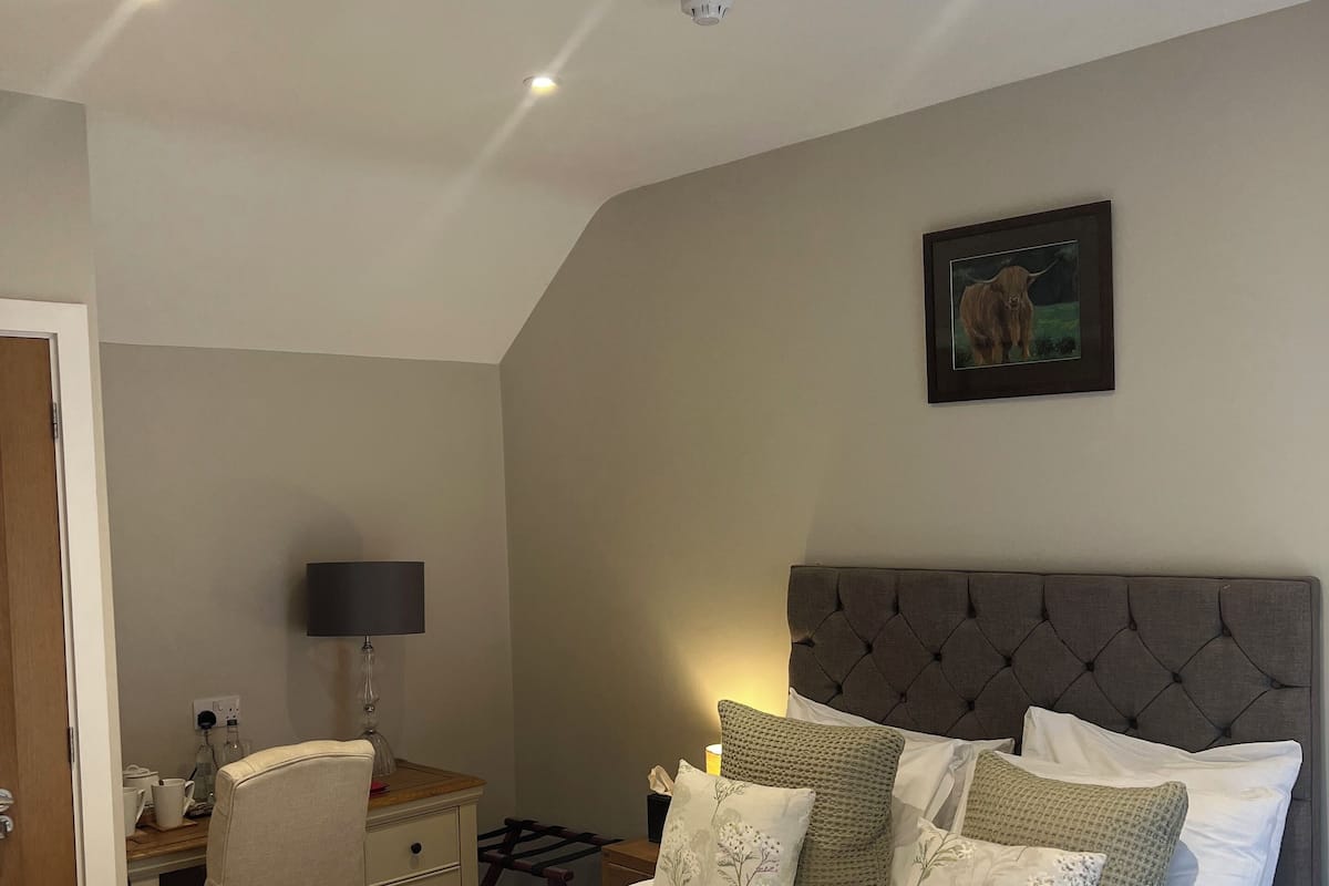 Kamar Double Standar | Meja kerja, setrika/meja setrika, dan Wi-Fi gratis