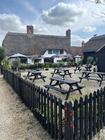 Fachada de la propiedad